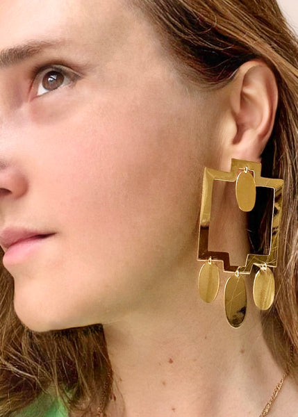 S/S 25 Shiny SWING EARRINGS