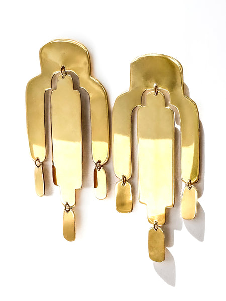 S/S 25 Shiny HEMICYCLE EARRINGS