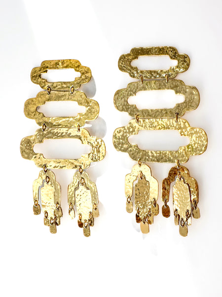 S/S 25 Hammered INFINATE EARRINGS.