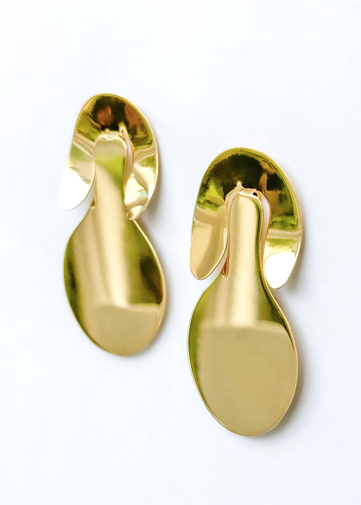 S/S 25 Shiny BELL EARRINGS.