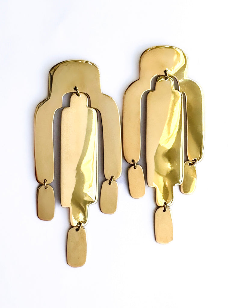 S/S 25 Shiny HEMICYCLE EARRINGS