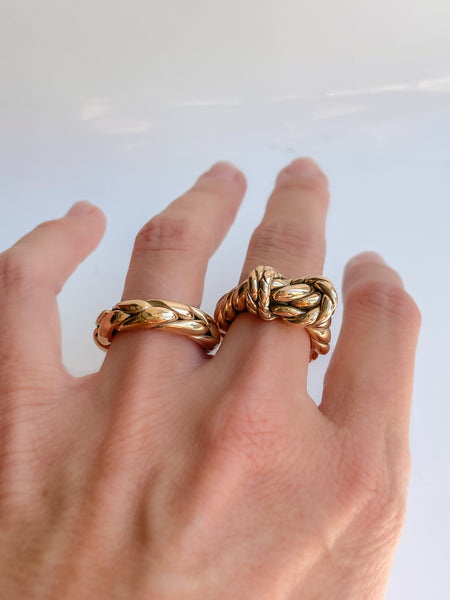 Hope twisted ring