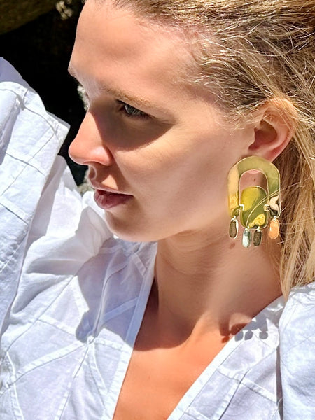 S/S 25 Shiny MERIDIAN EARRINGS.