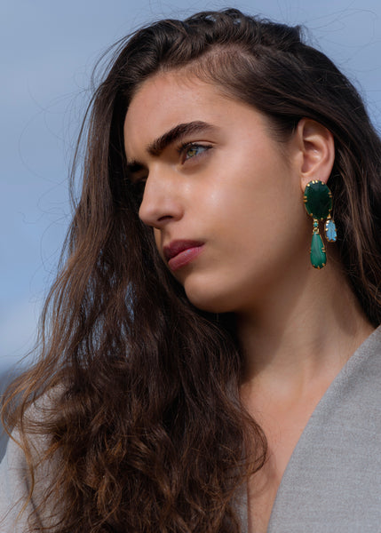 Maidens Cove: Aventurine, Labradorite,Turquoise from Maidens Cove, Cape Town.