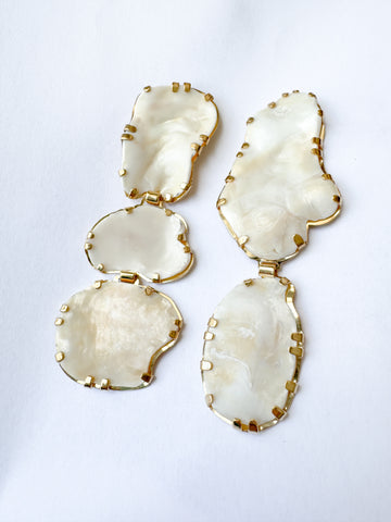 Ivory Shell Earrings