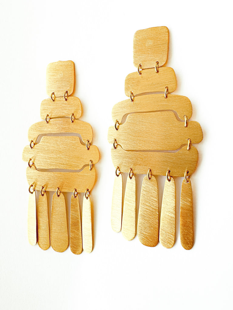 Hand Made Chandelier Earrings (Large)