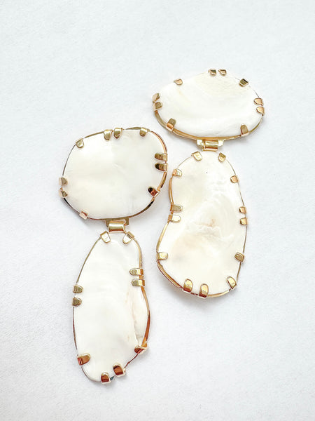 Ivory Shell Earrings