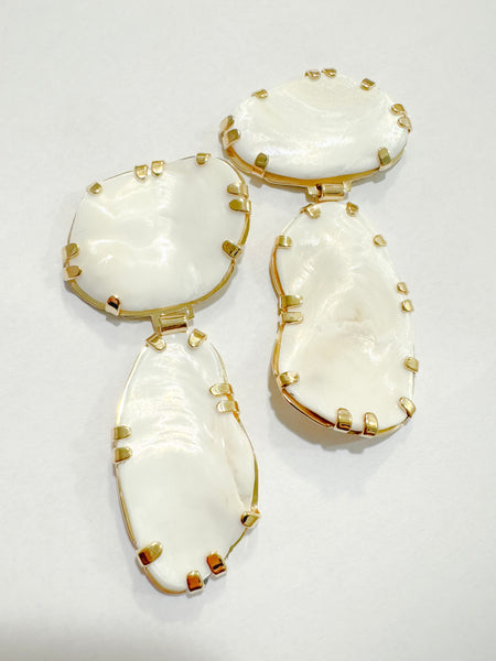 Ivory Shell Earrings