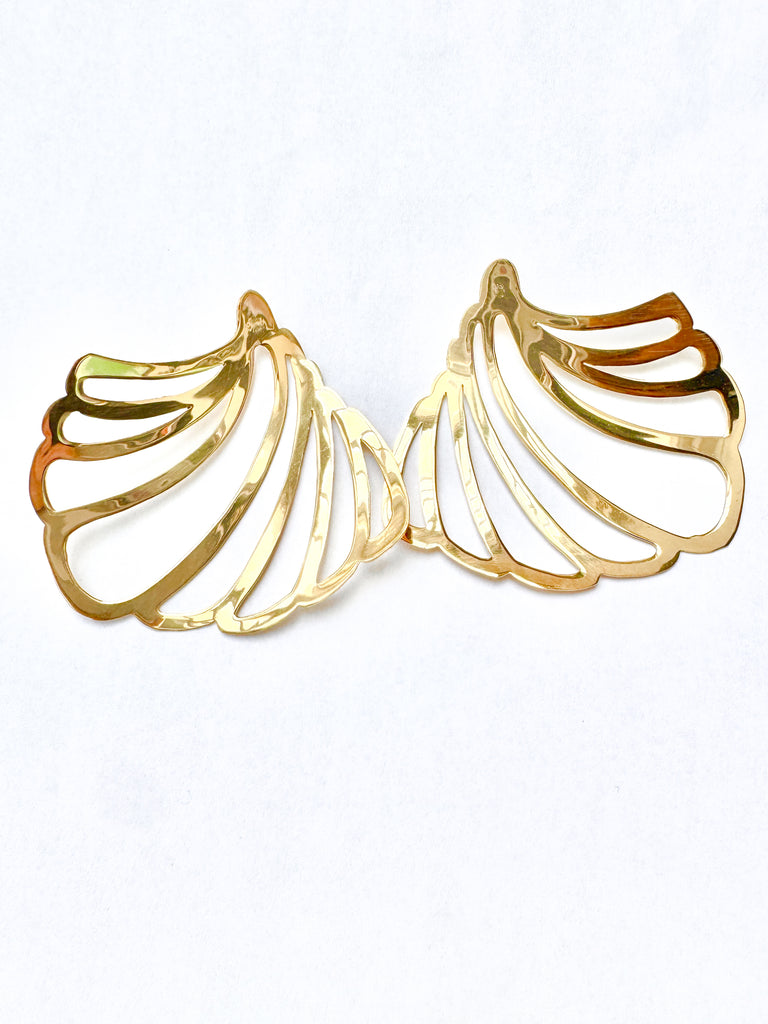 Handmade Small Shell Earrings