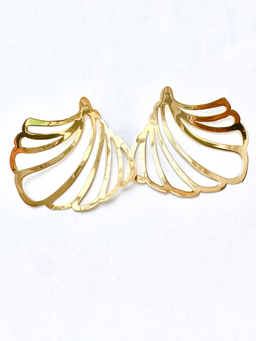 Handmade Small Shell Earrings