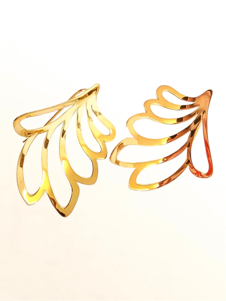 Bell Flower on the ear