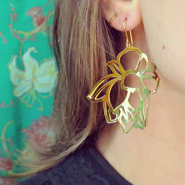 Wild Bird Earrings