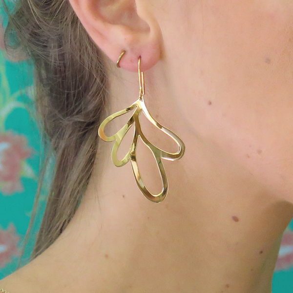 Silver My Flower Earrings